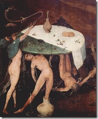 1460-1516-Искушение Святого Антония-правая створка-Фрагмент 2