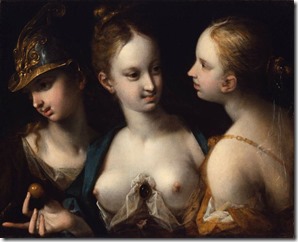 Афина, Венера и Юнона