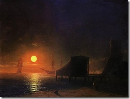 Феодосия. Лунная ночь. 1852