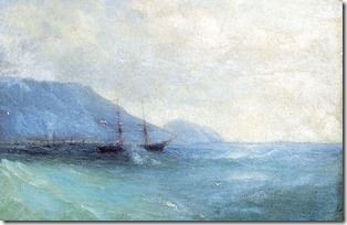 Корабли в тихую погоду. 1864