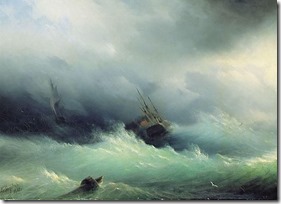 Бурное море. 1860