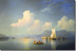 Итальянский пейзаж. Вечер. 1858