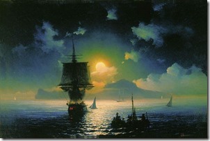 Лунная ночь на Капри. 1841