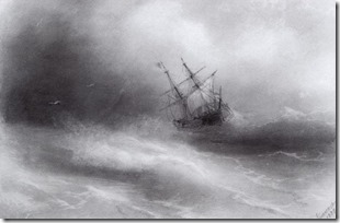 Корабль терпит крушение. 1879