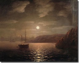 Лунная ночь на Чёрном море. 1855