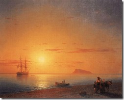 Морской берег. Прощанье. 1868