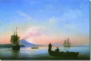 Неаполитанский залив утром. 1843