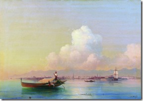 Вид Венеции со стороны Лидо. 1855