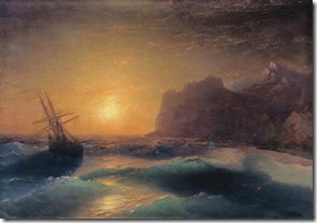 Морской пейзаж. Коктебель. 1889