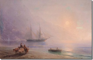 На берегу. 1878