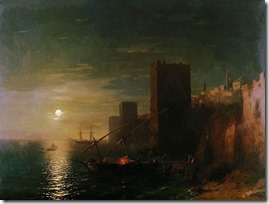 Лунная ночь в Константинополе. 1862
