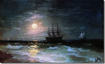Лунная ночь. 1870-е