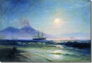 Неаполитанский залив ночью. 1895