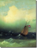 Буря на море. 1847