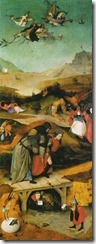1460-1516-Искушение Святого Антония-левая створка