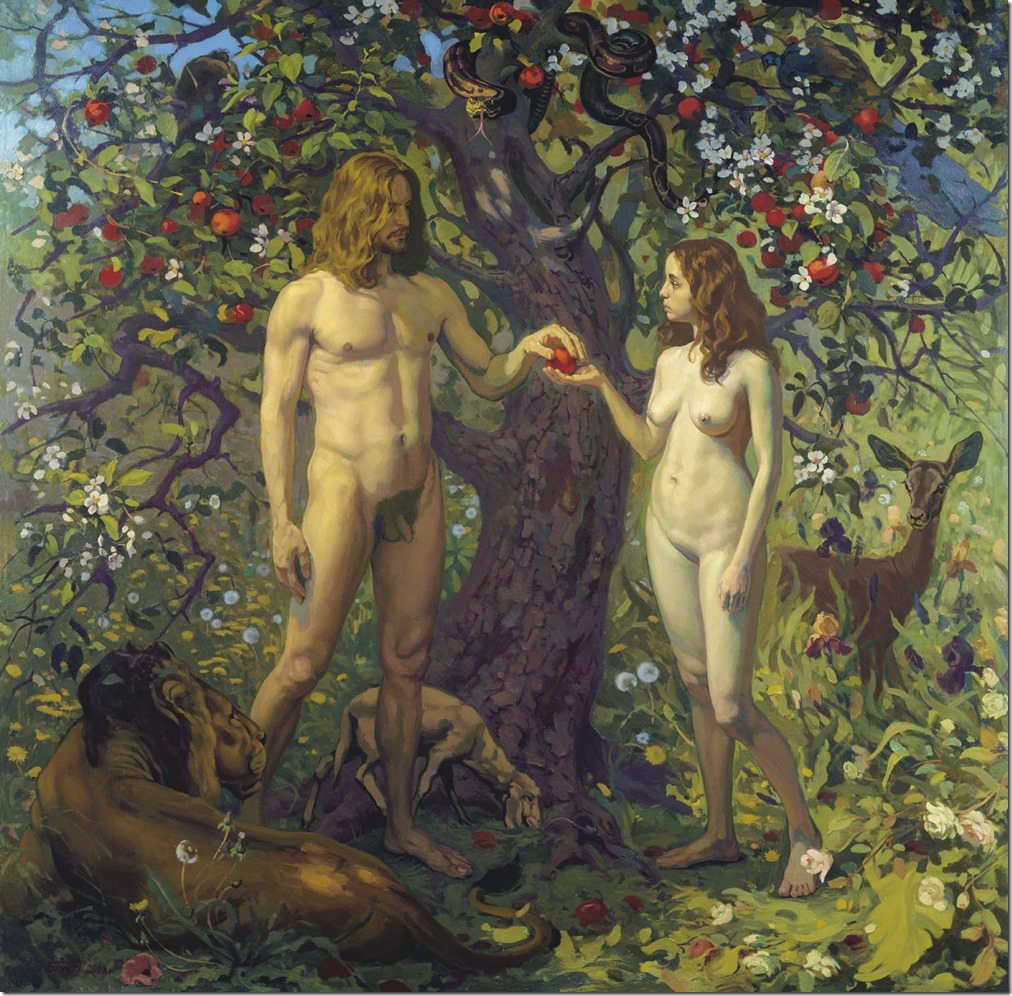 Адам и Ева. Грехопадение