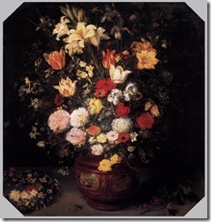 Натюрморт с букетом цветов