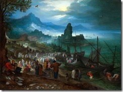 Проповедь Христа (1597) (Лондон, Нац. галерея) (3,18 МБ)