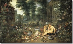 Аллегория пяти чувств. Обоняние (совместно с Питером Паулем Рубенсом) (ок.1617) (Мадрид, Прадо) (7,39 МБ)