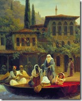 Восточная сцена (В лодке). 1846