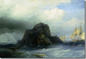 Скалистый остров. 1855