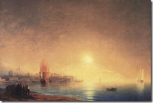 Утро на берегу залива. 1853
