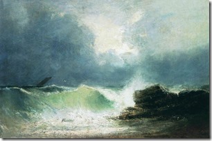 Морской берег. Волна. 1880