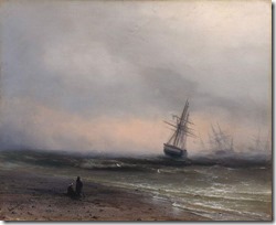 Морской пейзаж в Крыму. 1866