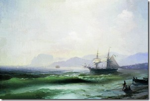 Беспокойное море. 1877