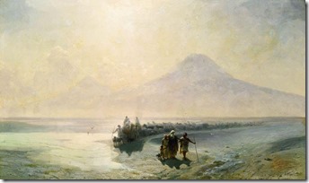 Сошествие Ноя с горы Арарат. 1889