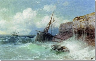 Буря на море. 1880