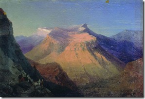 Вид Гуниба. 1868