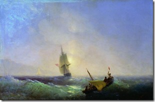 Спасающиеся от кораблекрушения. 1844